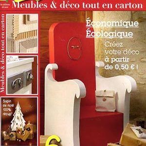 Carton : Magazine papier en kiosque