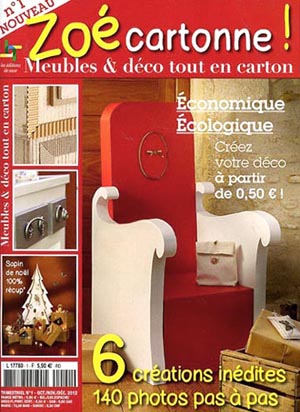 Carton : Magazine papier en kiosque