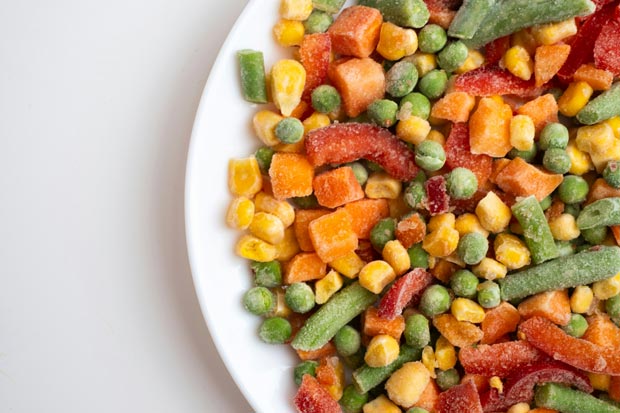 légumes congelés