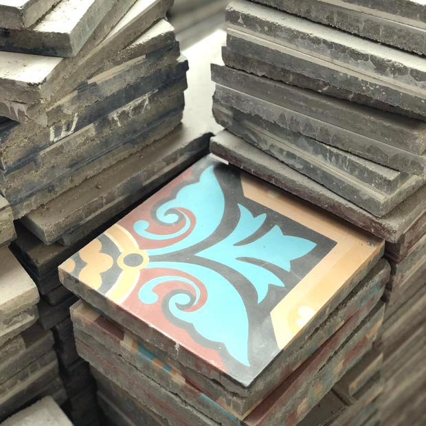 carreaux de ciment anciens