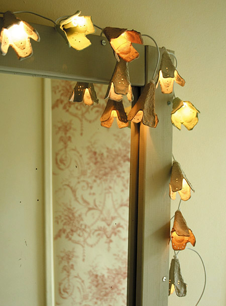 Guirlande lumineuse décorative en corde DIY : étapes simples - blog déco