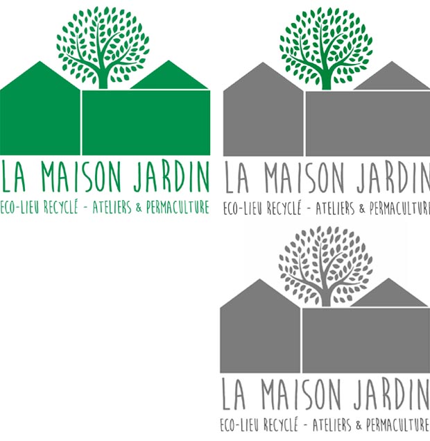 logos maison jardin