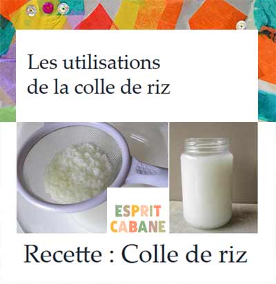 colle de riz