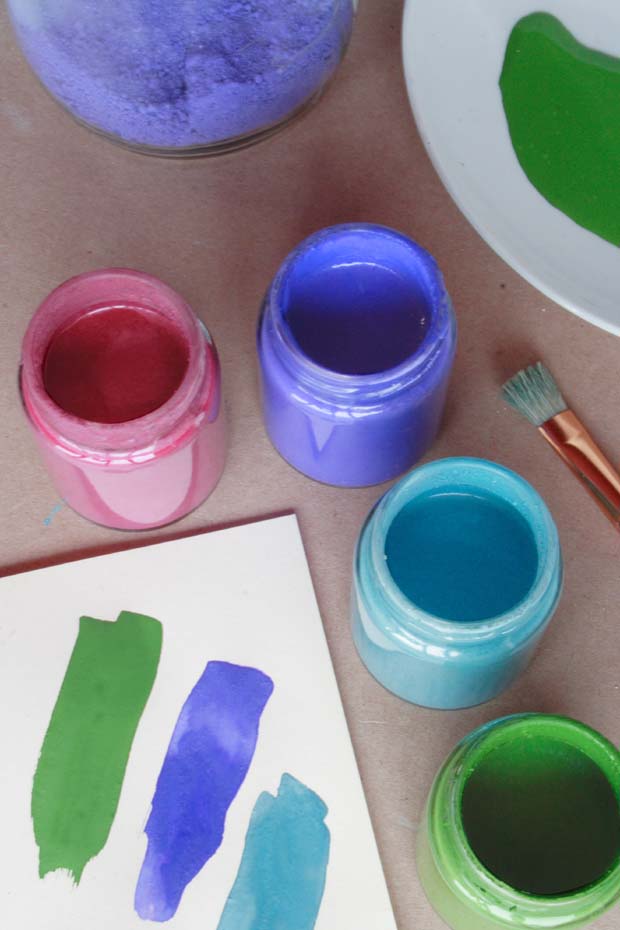 8 recettes de peinture maison pour enfants