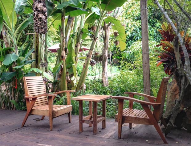 salon de jardin bois