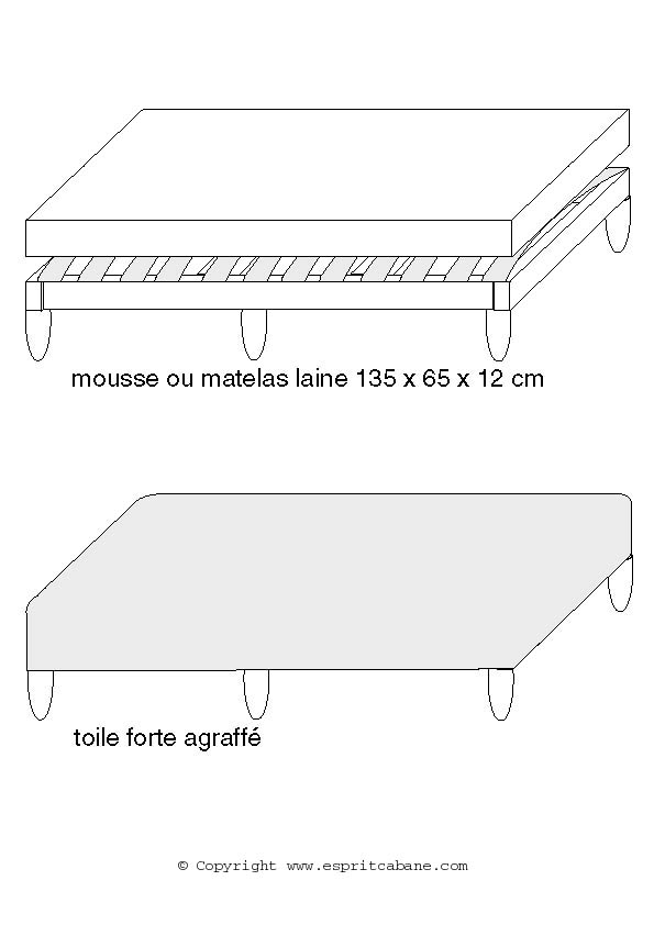 Une banquette marocaine