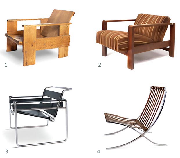 fauteuils Bahaus