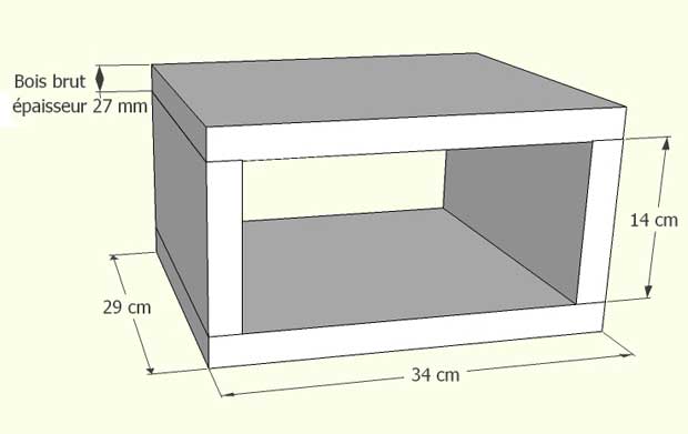 plan table chevet