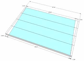 tabouret palettes étape 1