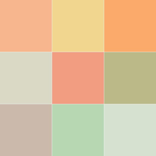 palette naturelle