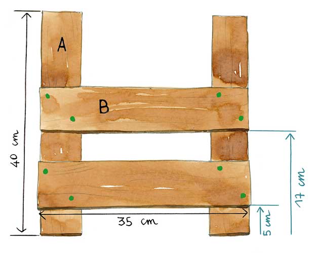 Fauteuil enfant plan