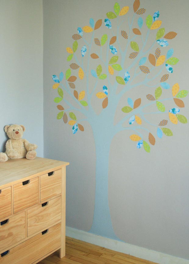 arbre mural