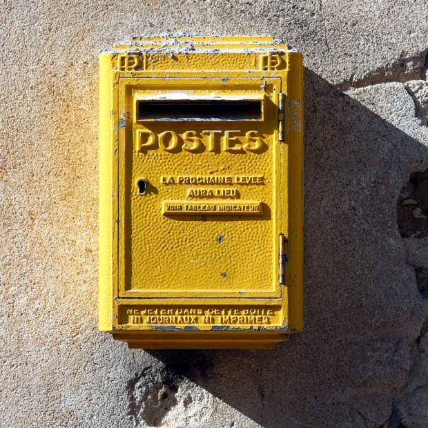 boite aux lettres