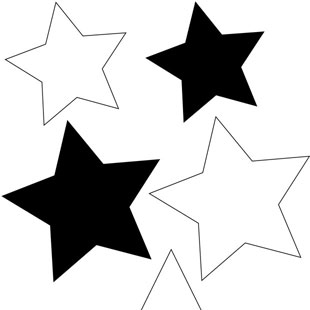 motif étoile