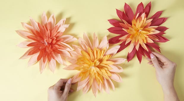 tuto fleur en papier