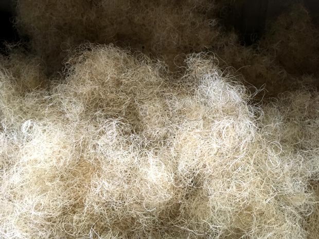 garnissage crin de cheval
