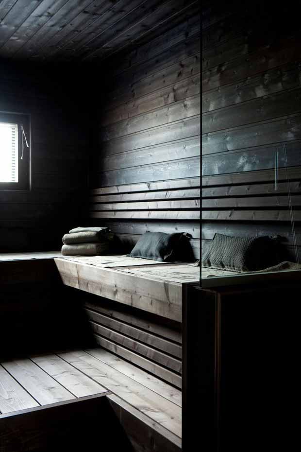 sauna bois