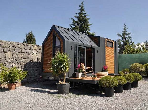 tiny house avec terrasse