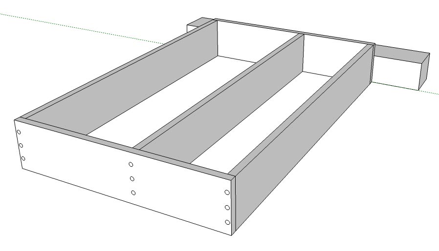 étagère étape 3