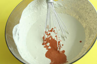 recette chaux brossée : mélange pigment