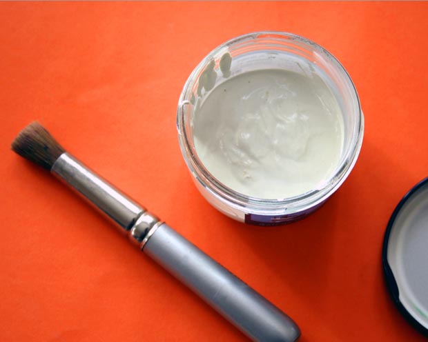 recette peinture pochoir