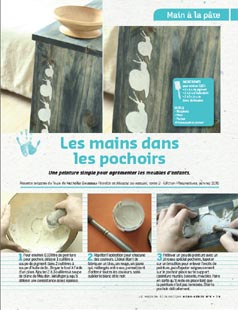 peinture pochoir maison ecologique