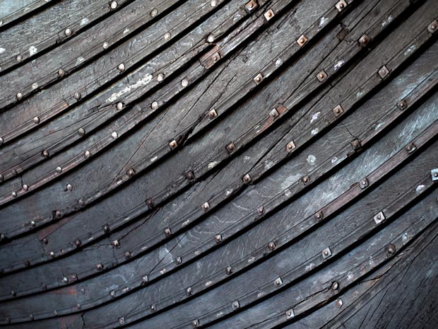 détail bateau viking