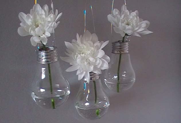 fabriquer vases ampoules