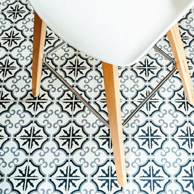 dalles pvc imitation carrelage