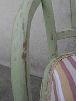 chaise shabby chic