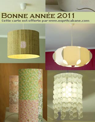 carte 2011 lampes