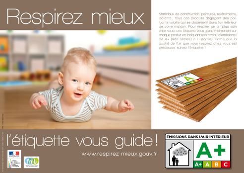 etiquette qualite air interieur bebe