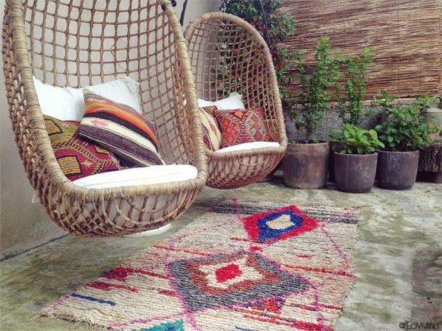 tapis berberes patio