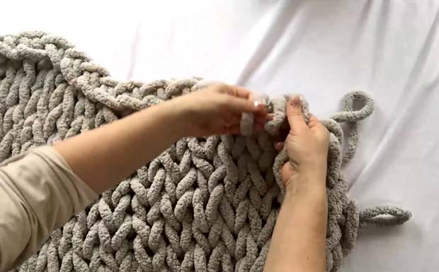 grosse laine chenille tricot